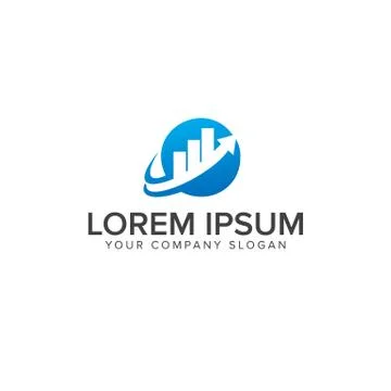 Building architecture logo. arrow up logo design concept templat Stock Illustration