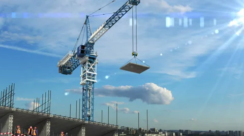 Building area 動画素材 37802938