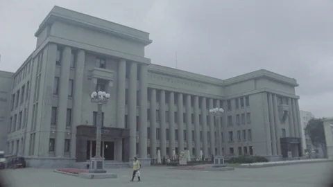 Building army MINSK Stock Footage 128963540