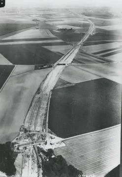 Building the Autobahn Stock Photos