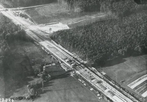 Building the Autobahn Stock Photos