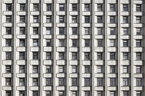 Building. Background from the windows. Background Foto stock