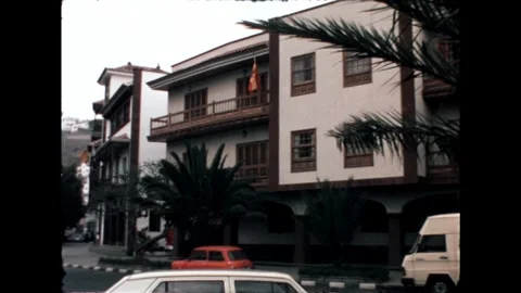 Building with Balconies Stock Footage 278167248