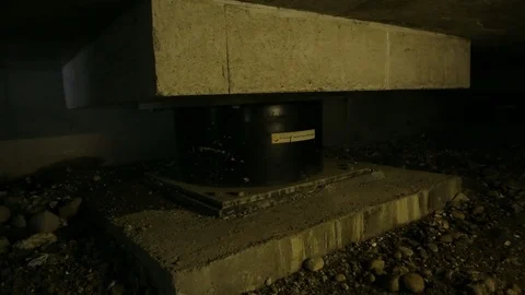 Building base pillar Stock Footage 77053232