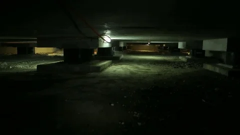 Building base pillars Video stock 77053235