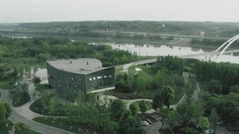 Building on Baxi Island Video stock 166014229