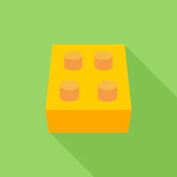 Building block icon Ilustración de archivo