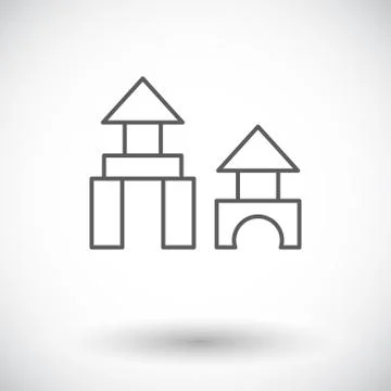 Building block Ilustración de archivo