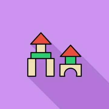 Building block Ilustración de archivo