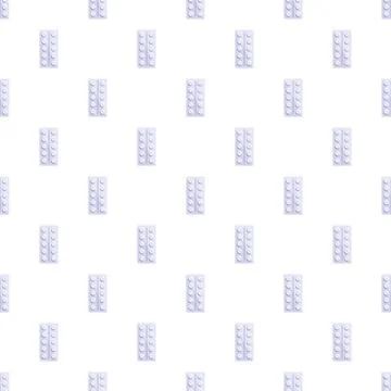 Building block toy elements seamless pattern background 스톡 일러스트
