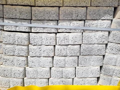 Building Blocks Alligned Stock Photos