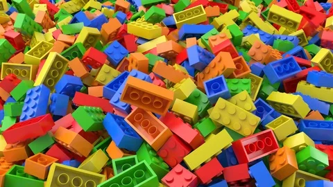 Building Blocks Filling Stockbeeldmateriaal 106543657