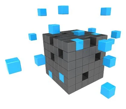 Building Blocks. Stock Illustration