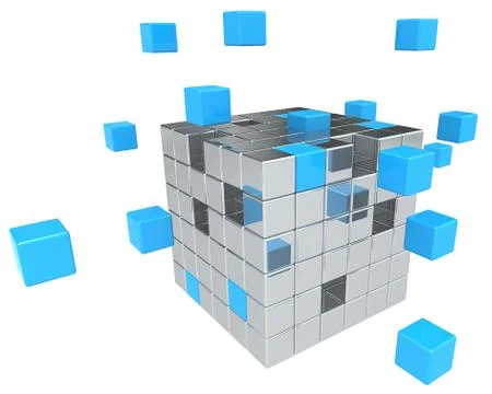 Building Blocks. Stock Illustration