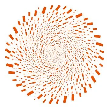 Building Brick Centrifugal Motion Stock Illustration