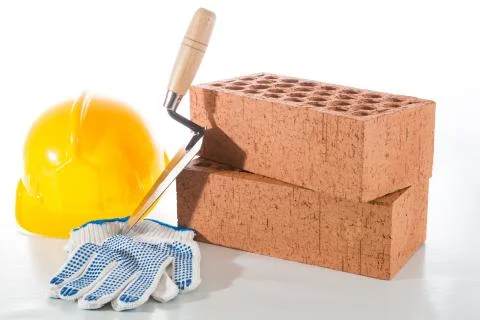 Building brick Stockfoto's