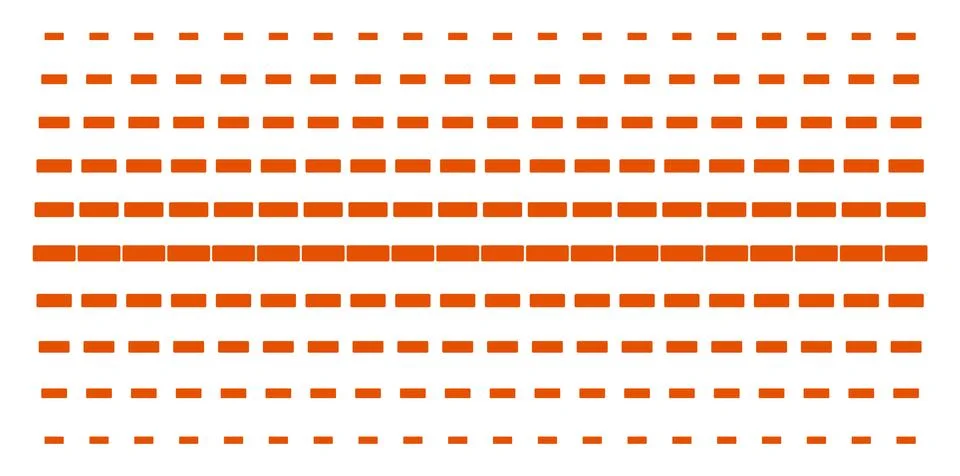 Building Brick Shape Halftone Pattern イラスト素材