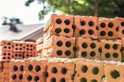 Building bricks Stock Photos