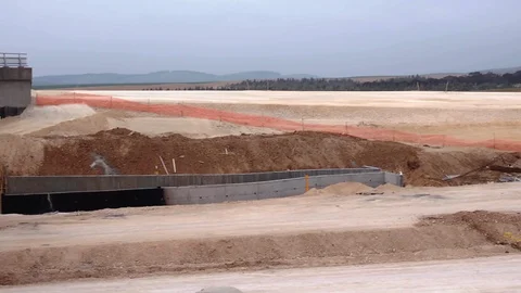 Building a bridge Stock Footage 113321475