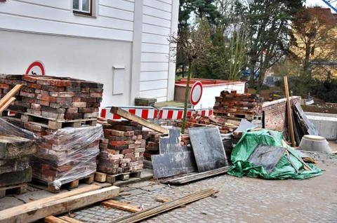 Building a bridge Stock Photos