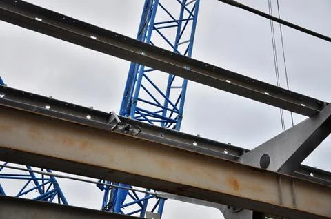 Building a bridge Stock Photos