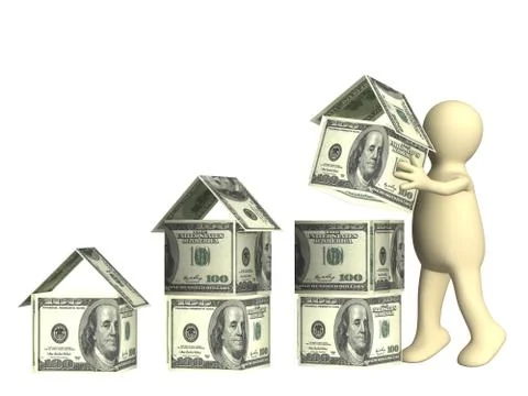 Building business Illustrazione stock