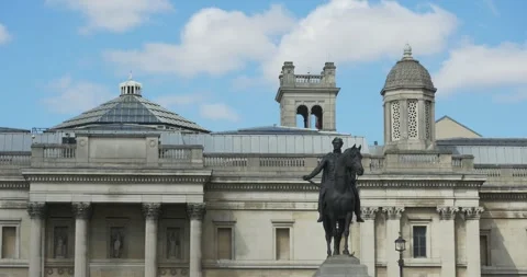 A building in central London. Stock Footage 301452696