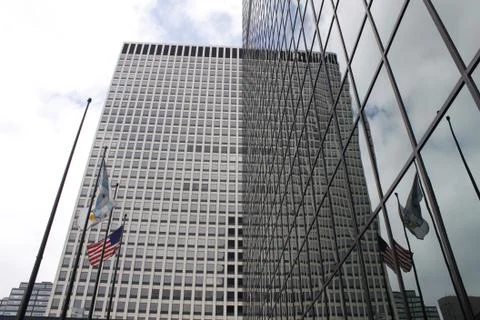 Building in chicago Stock Photos
