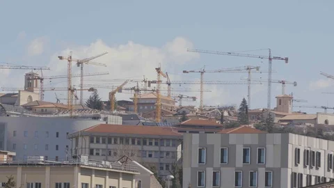 Building city background Stock Footage 106025220