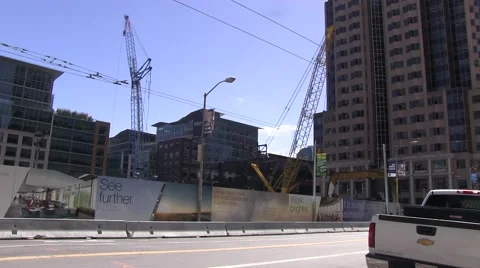 Building a city Video stock 49123930