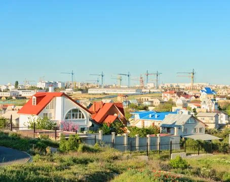 Building of city Fotos de archivo