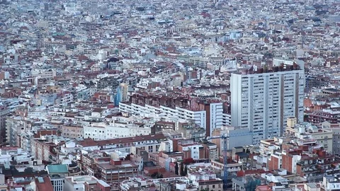 Building City View Stock Footage 125702631