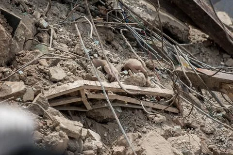 Building collapse - Mahad Stock Photos