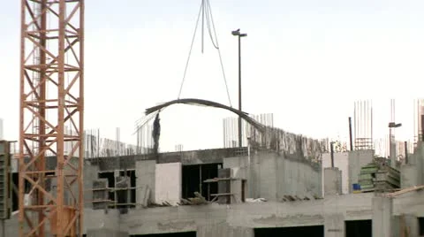 Building Construction 1 Stock Footage 10868721