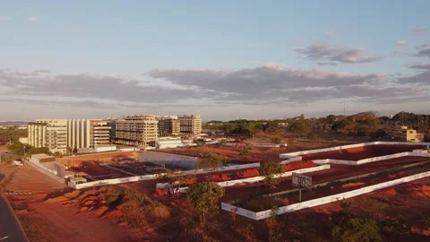 Building Construction Brasilia Stock Footage 139413089