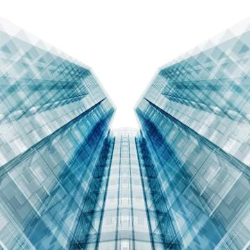 Building construction design. 3d rendering Ilustración de archivo