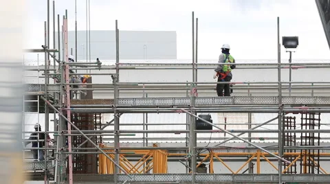 Building construction Stock Footage 42164530