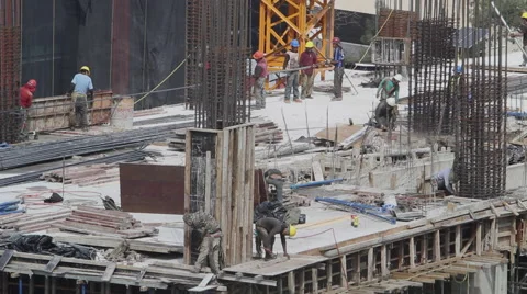 Building construction Stock Footage 54099523