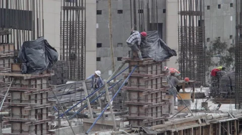 Building construction Stock Footage 54101167