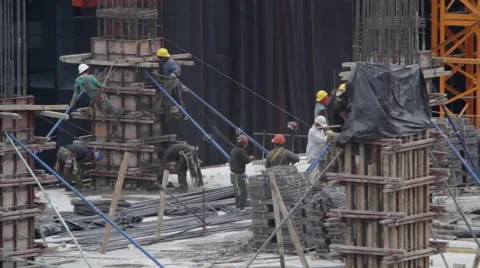 Building construction Stock Footage 54101891