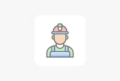 Building, construction fully editable vector fill icon Stock Illustration