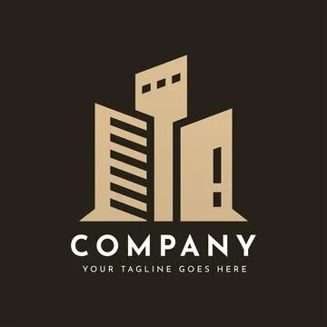 Building construction logo template Stock Illustration