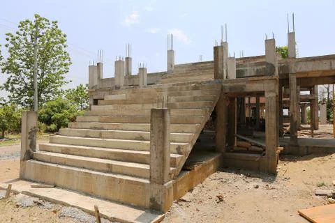 Building construction 스톡 사진