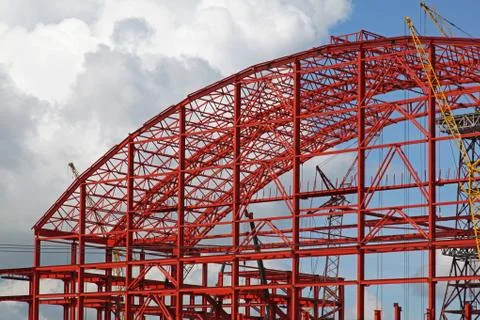 Building construction Foto stock