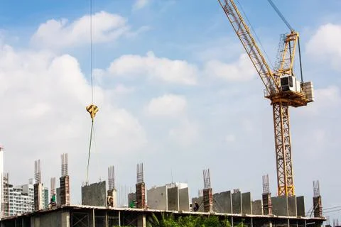 Building construction Foto stock