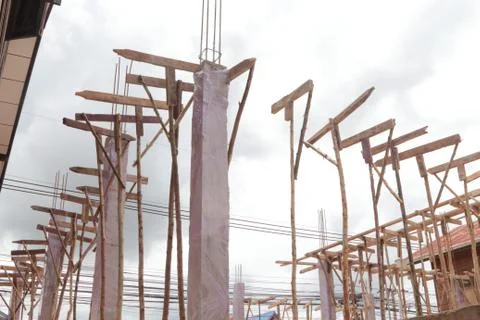 Building construction. Stock Photos