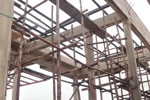 Building construction. Stock-Fotos