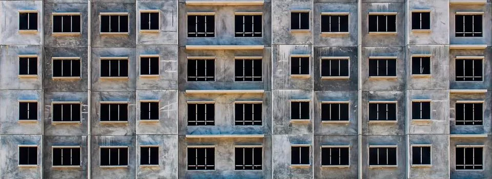 Building construction shape and pattern Stock Photos