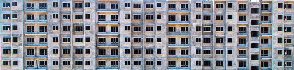 Building construction shape and pattern Stock Photos