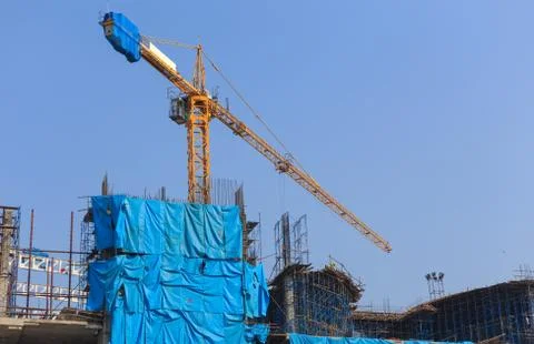Building construction sit Stock-Fotos